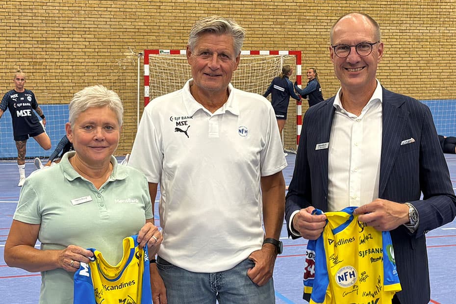 Møns Bank forlænger aftale med Nykøbing F. Håndbold